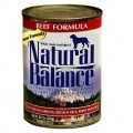 Natural Balance Beef Formula Canned Dog Food 13oz