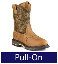 Pull-On Work Boots